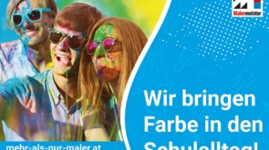 Key Visual - Wir bringen Farbe in den Schulalltag