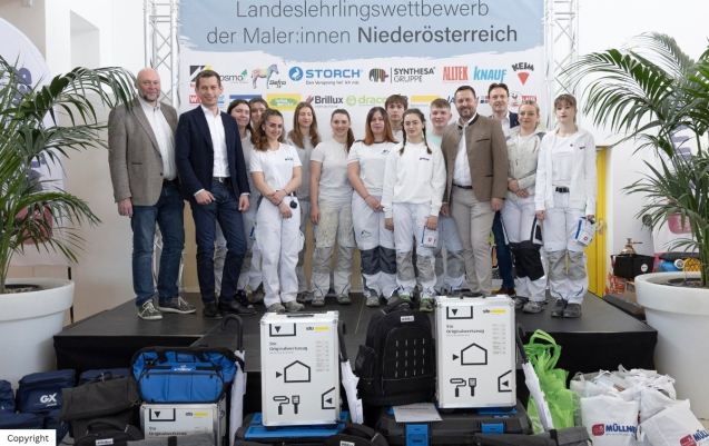 Teilnehmer:innen beim Landeslehrlingswettbewerb 2025