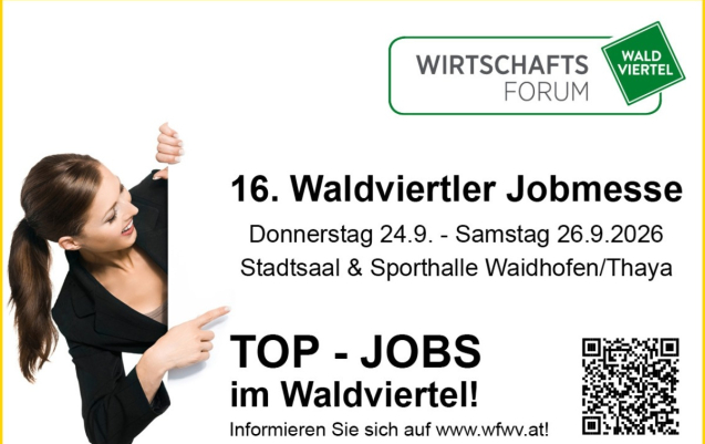 Waldviertler Jobmesse 2026 - Waidhofen an der Thaya