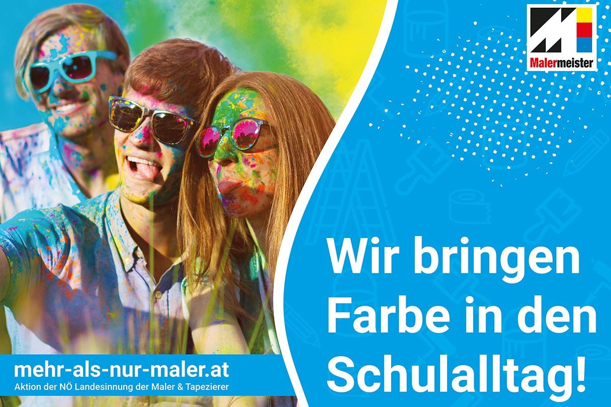 Key Visual - Wir bringen Farbe in den Schulalltag